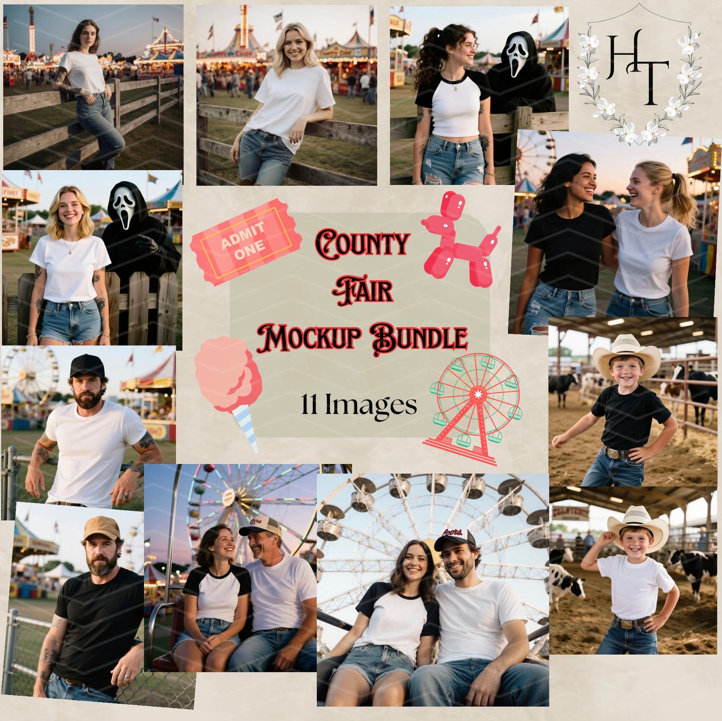 County Fair Mockup Bundle