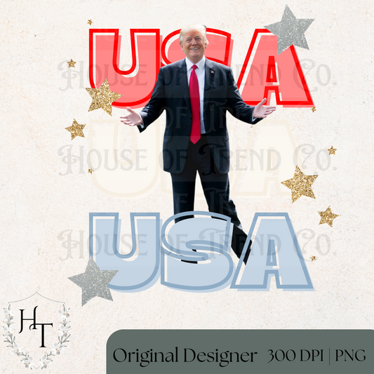 Trump USA Repeat PNG