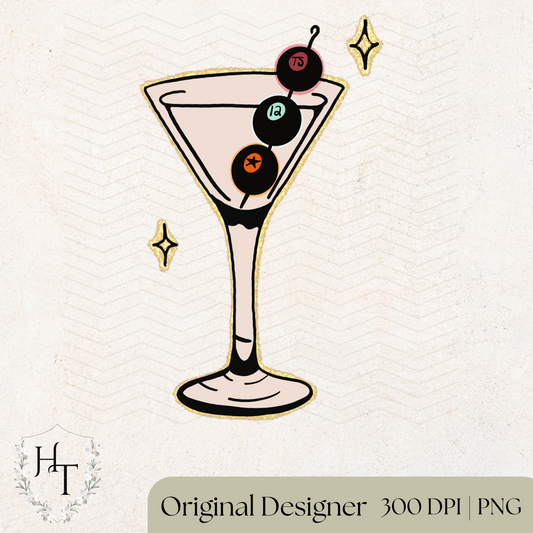 TS12 Martini Glass Icon PNG