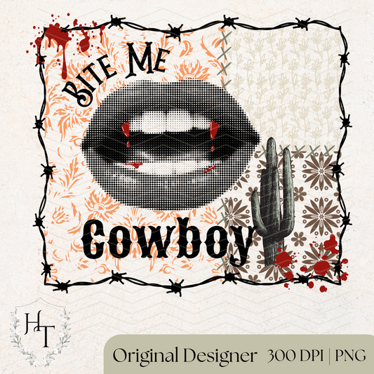 Bite Me Cowboy PNG