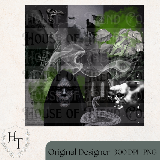 Dark Arts Collage PNG