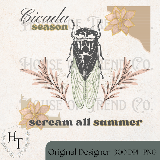 Cicada Season PNG