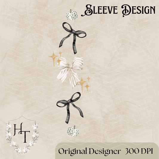 Preppy Spooky Sleeve PNG