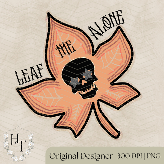 Leaf Me Alone PNG